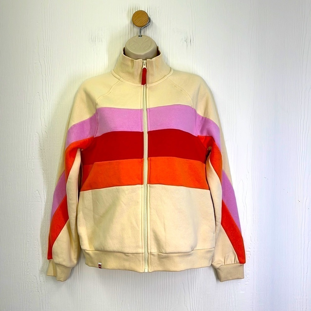 Lego For Target - Color Block Stripe Full Zip Track Jacket Sweatshirt Size Small